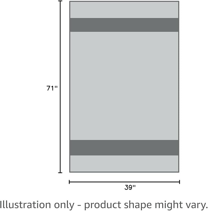 Bazaar Anatolia Turkish Beach Towel – 100% Cotton, Quick Dry, Sand Free Striped Towel for Bathroom, Travel, Camping – Oversized 71x39 Inches – Arpa Light Blue