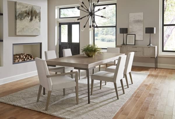 Hekman Furniture Sofa Table Scottsdale Finish, 2 Box Drawers Single Bottom Shelf Square Metal Legs Wooden Surface, Mindi Veneer Solid Material Best Coffee Table for Living Room & Home Decor