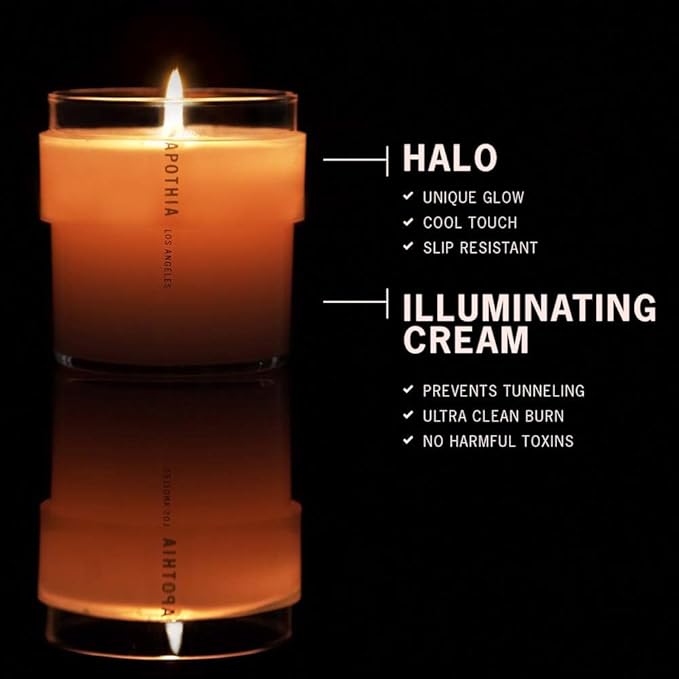 APOTHIA - Soul Candle | Mahogany & African Ginger | Award Winning Scented Candles with Premium Soy Wax Blend | 60 Hour Long Burning | 9 oz | Small Batches for Luxury Quality
