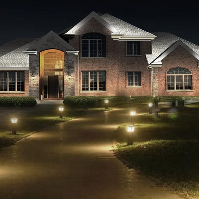 LED Landscape Light Bulbs 1W 12V Cool White 6000K,7W Low Voltage Incandescent Light Bulbs Equivalent,Wedge Base T5 Malibu Bulbs, Garden Light Bulbs, Landscape Bulbs 8 Pack