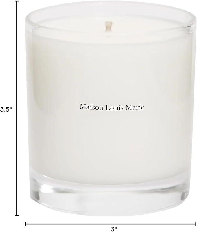 Maison Louis Marie - No. 09 Vallee de Farney Soy Wax Candle | Luxury Fragrances for a Modern World (8.5 oz | 240 g)