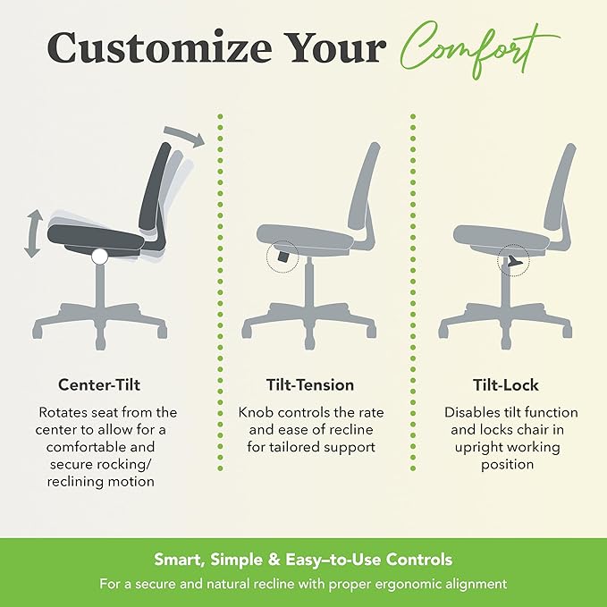 HON Sadie Big and Tall Office Chair, Ergonomic Desk Chair with Mesh Back, Lumbar Support, 350 lb Max, Black