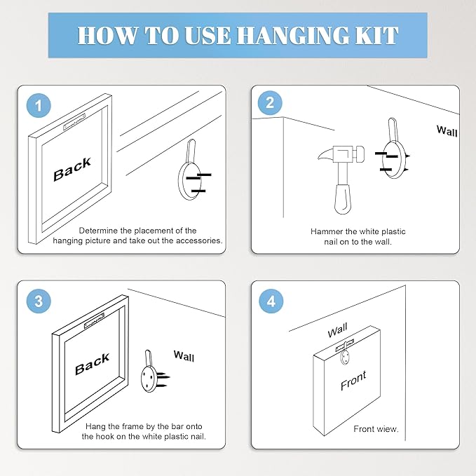 Framed Christmas Pictures Wall Decor,Vintage Pine Tree Prints,Winter Christmas Canvas Wall Art Decoration for Bedroom Bathroom Living Room Rustic Xmas Holiday Gifts (Christmas Tree 17, 20'' X 32'')