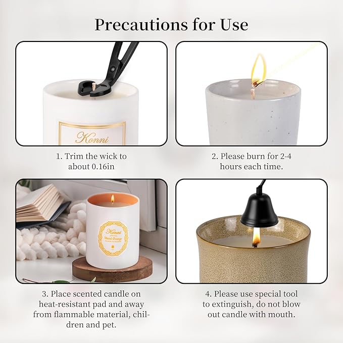 Scented Candle, 8oz Soy Candles, Red Rose Scented White Candles for Women & Men, Long-Lasting Aromatherapy Jar Candle Wax for Home, Bathroom, Non Toxic Candle Gift (Ceramic Cup 18)