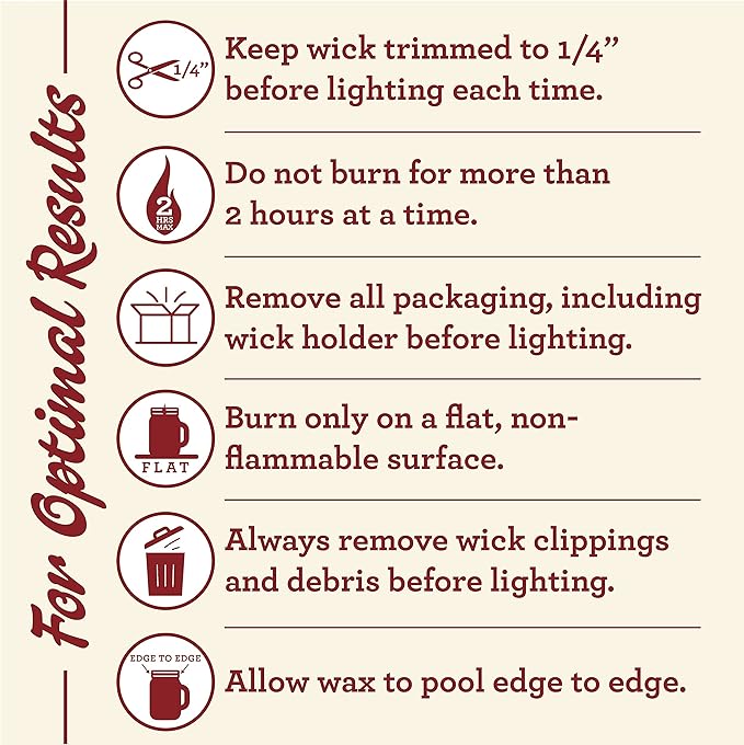 Our Own Candle Company Homemade Sugar Cookie Scented Mason Jar Candle, 100 Hour Burn Time, Made in The USA - 13 Ounces