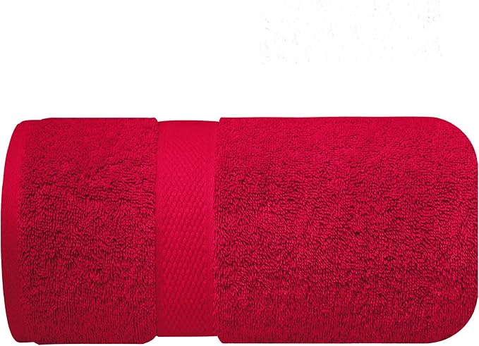 Infinitee Xclusives ā Luxury Bath Sheets Towels ā 1 Pack 600 GSM (35X70 Inches) ā 100% Ring Spun Cotton Large Bath Towels for Bathroom (Burgundy, Bath Sheets - Pack 1)