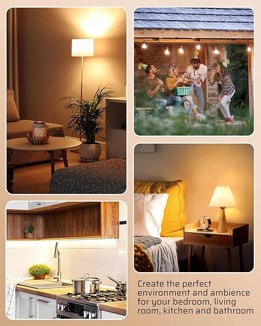 DEWENWILS 2 Pack Touch Dimmer Switch, Touch Pad Control with 3 Levels of Dimming, Dimmable LED/CFL Lights, and Incandescent Bulbs, Extension Cord, ETL Listed, Black