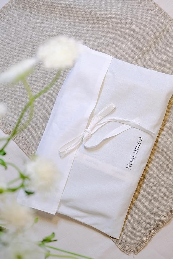 100% Linen Napkins Set of 4 - Dust Pink Cloth Dinner Napkins, Embroidered, Washable and Reusable, Elegant Table Decor for Dinner Parties & Special Occasions, 17.7 x 17.7 Inch