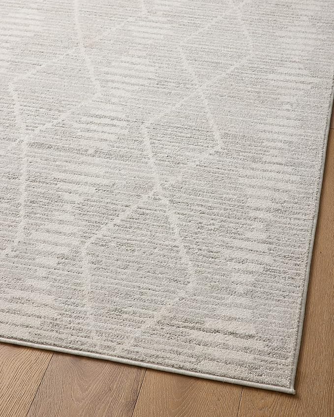 Loloi Kamala Collection KAM-02 Ivory/Silver 11'-2" x 15'-7" Area Rug