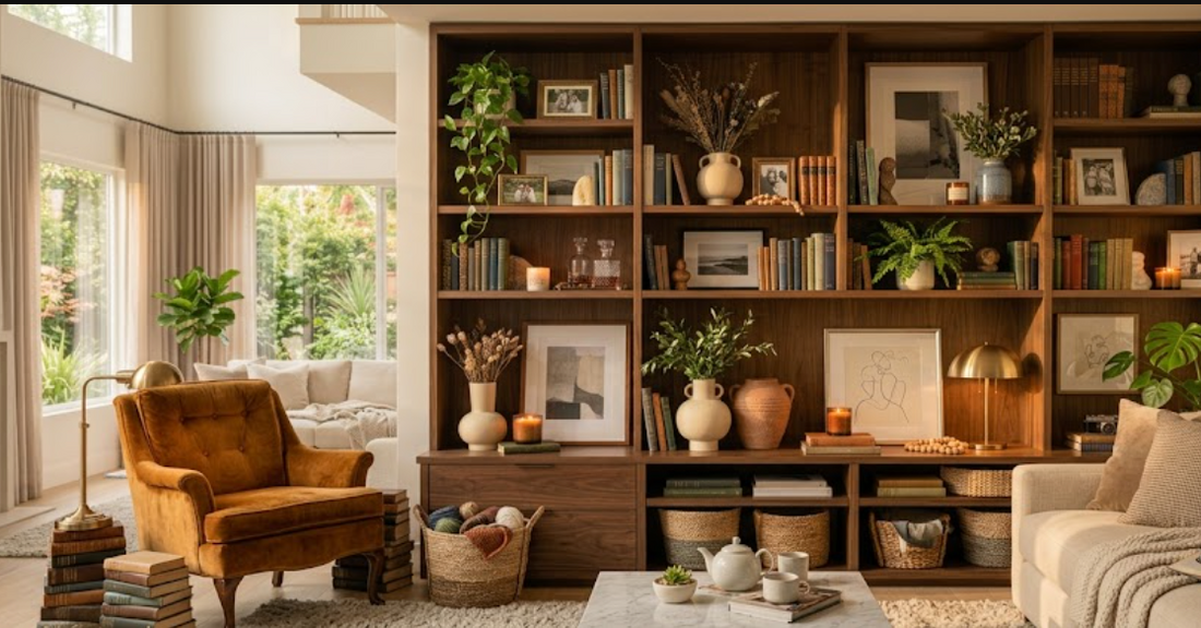 How a Bookshelf Brings Organization and Personality Into Your Home
