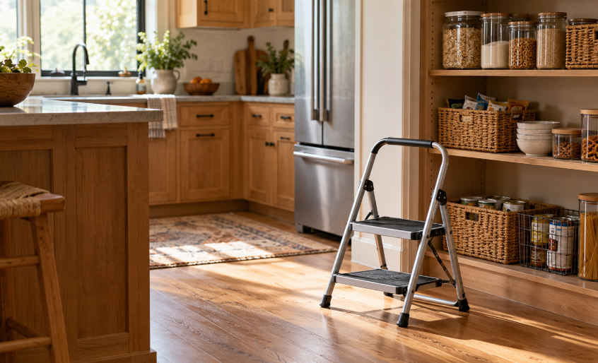 Make Everyday Tasks Easier with a Folding Step Stool