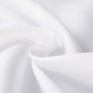6 Pack White Round Tablecloths 108 Inches Table Cloth Stain and Wrinkle Resistant Washable Polyester Table Cover Fabric for Party, Wedding,Dining,and Banquet Decoration