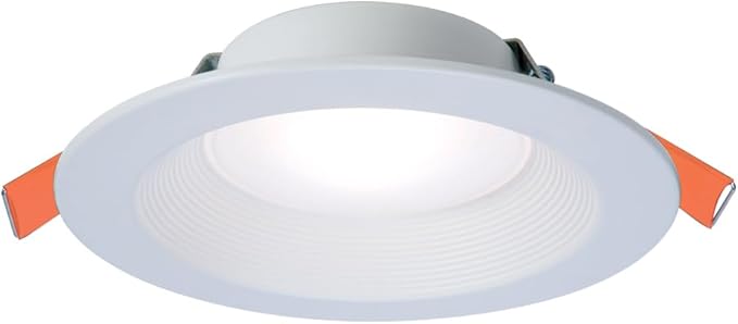 HALO RL 6-Inch Indoor/Outdoor Canless LED Downlight with Selectable Lumens and Color Temperature - RL6LS9FSD2W1EWHDM
