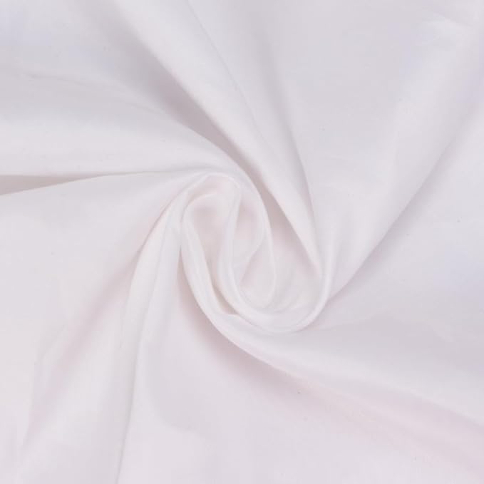 Cuckan 120 Inch Round Tablecloth, 2 Pack White Stain Resistant and Wrinkle-Free Polyester Table Cover for Wedding, Banquet, Party, Restaurant– [White], [2-Pack]