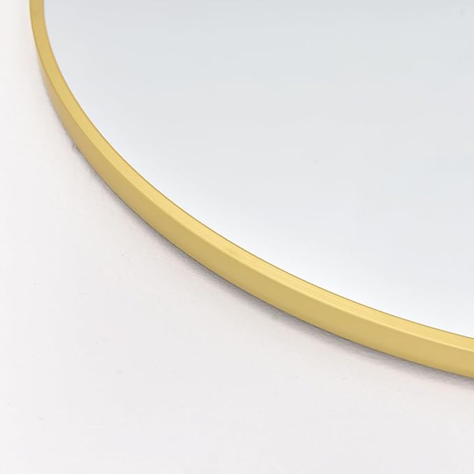 Arched Full Length Mirror - 21"64" Floor & Wall Mounted Mirror for Bedroom & Living Room, Gold