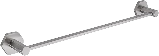 GERZWY 24 Inch Bath Towel Bar Brushed Stainless Steel Bathroom Towel Holder, Heavy Duty Wall Mounted Towel Rack