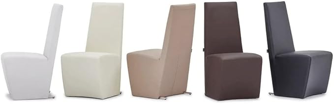 Zuri Boston High Back Modern Dining Chair, Taupe