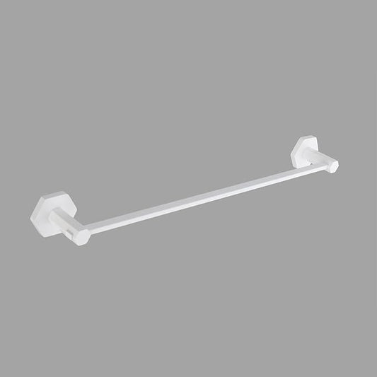 GERZWY 24 Inch Towel Rails Bathroom Towel Bars Bath Towel Holder for Washroom Kitchen Wall Stainless Steel, White