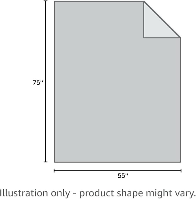 sense gnosis Light Grey Blanket Muslin Throw Blanket for Couch 8-Layer Gauze Blanket Breathable Soft and Lightweight Blankets for Baby and Adults 55"x75"