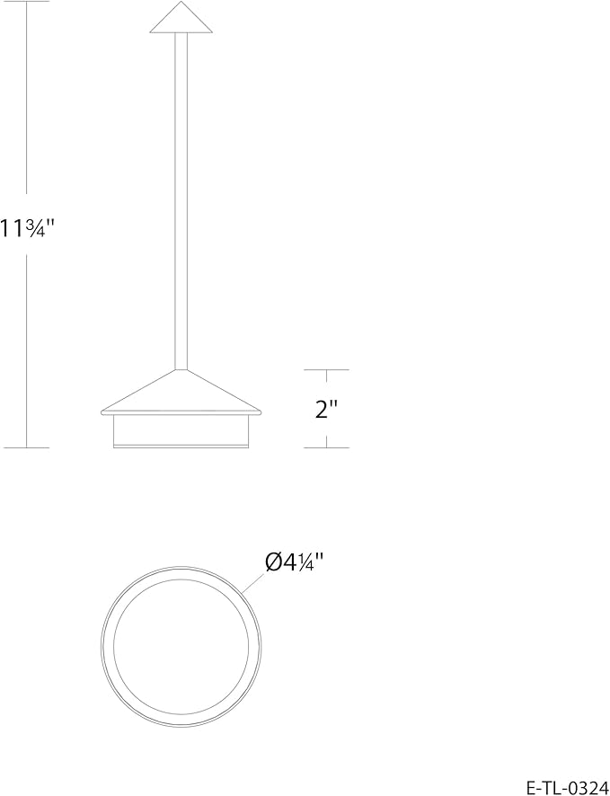 Arrrow LED Cordless USB-C Re-Chargeable Desk Lamp, 5200mAh Battery Operated with 3 Color Temperature 2700K-3000K-3500K and Fingertip Touch On/Off Plus Dimming in White