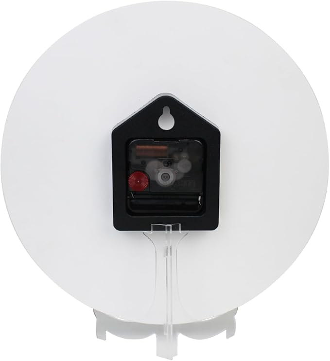 Wall Clock Floral Silent Non Ticking Wall Clock Decorative Battery Operated Wall Clocks for Home Kitchen Bedroom Living Room Office