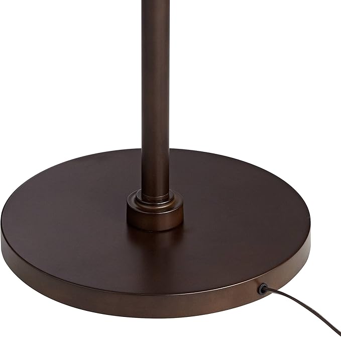 Tropical Woodwork Bronze Downbridge Arc Floor Lamp