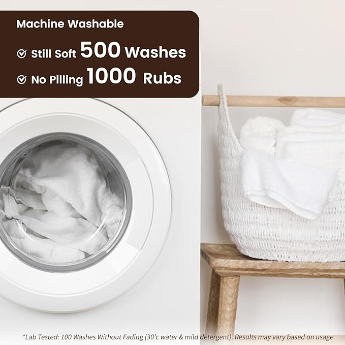 SEMAXE 100% Cotton Washcloths for Bathroom - 24 Pack, Quick-Dry Face Towels with Hanging Loop, Highly Absorbent and Soft, 13x13 Inch, Grey