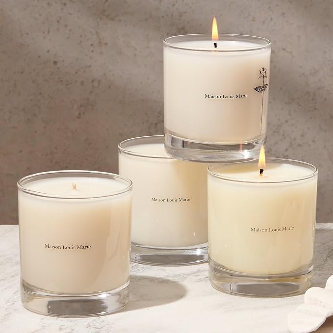 Maison Louis Marie - No. 10 Aboukir Soy Wax Candle | Luxury Fragrances for a Modern World (8.5 oz | 240 g)