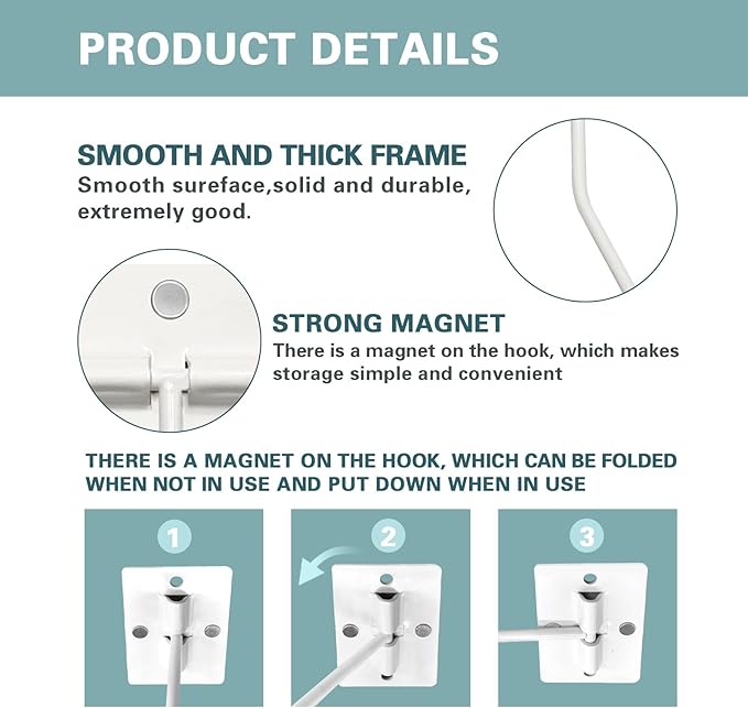 Banana Hanger Hook – Space Saving Banana Holder Hanger to Keep Bananas Fresh, Self Adhesive and Screw Banana Hook 1Pack White
