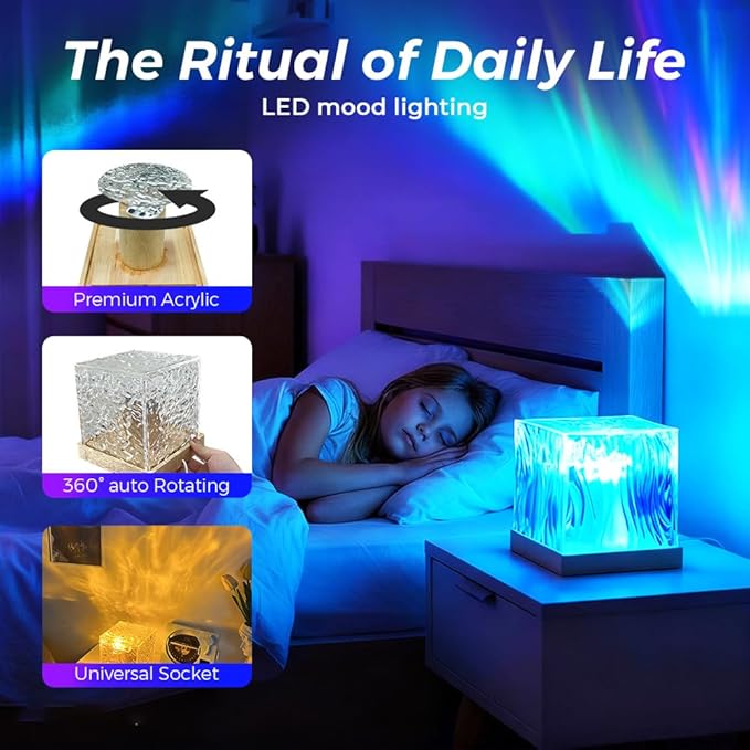 Northern Dreamscape Projector, 2026 New16 Color Aurora Light Projector, Mood Lighting for Bedroom, Perfect Christmas Gifts for Teens, Aurora Lamp for Decoration (Remote Control)