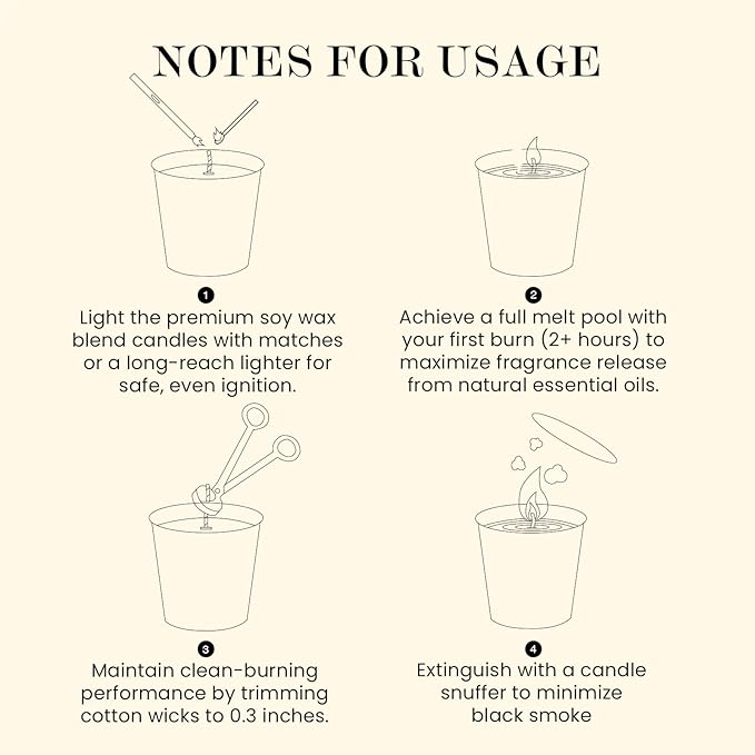 M&SENSE Natural Soy Candle| Eucalyptus Spearmint | 16.6 oz, 95H Burn | Minimalist Christmas Scented Candle for Relaxation, Gifting, Home Décor | for Bedroom, Office, Party Large