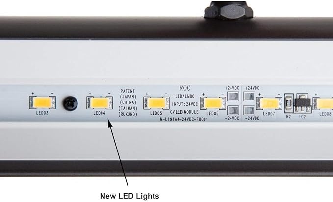 Cocoweb 14" Grand Piano Lamp, LED, Adjustable, Quality Lighting in Black, with Plug-in Adapter - GPLED14-7D