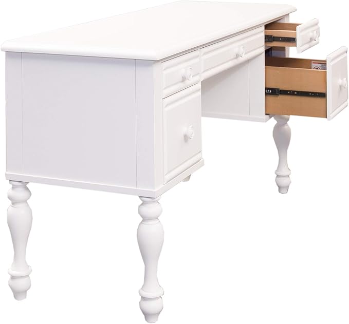 Liberty Furniture Industries Summer House 3 Piece Vanity Set, Oyster White (607-BR-VN)