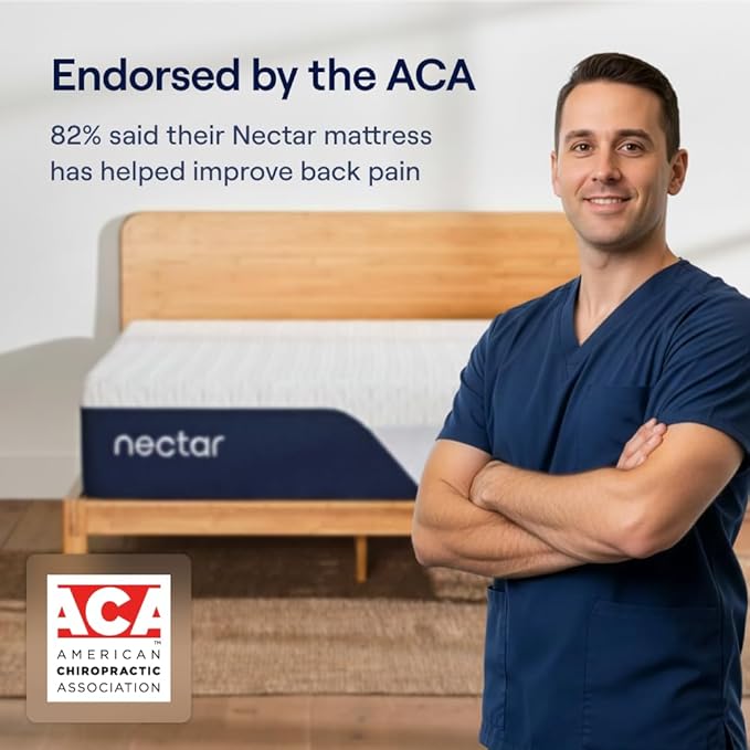 Nectar Premier Hybrid 13” Twin Mattress - Medium Firm - Memory Foam & Innerspring Coils - Cooling Upgrade - 2” Pressure Relief Layer - Mattress in a Box - 365-Night Trial & Forever Warranty
