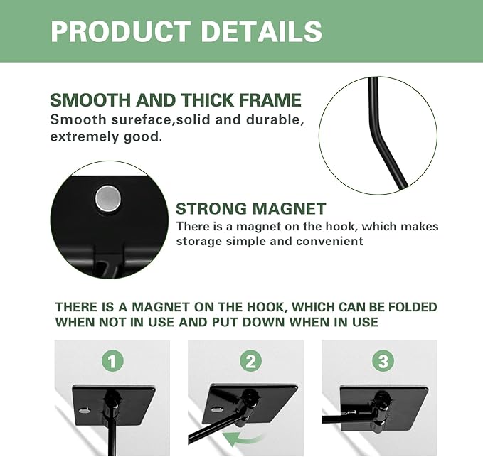 Banana Hanger Hook – Space Saving Banana Holder Hanger to Keep Bananas Fresh, Self Adhesive and Screw Banana Hook 2Pack Black