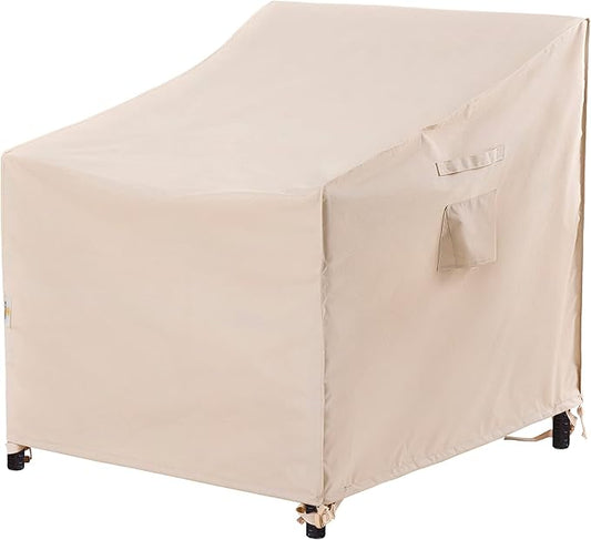 F&J Outdoors Waterproof UV Resistant Patio Deep Seat Lounge Chair Dining Chair Cover, 35" W x 39" D x 36" H