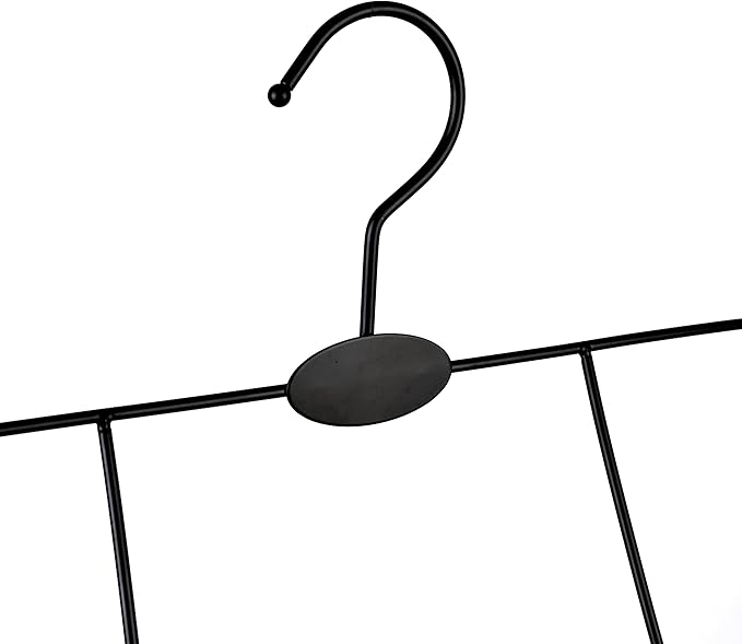 Black Full Body Shape with Chest Metal Wire Swimwear Swimsuit Hanger for Bikini Display Lingerie Hangers(10Pack，Black)