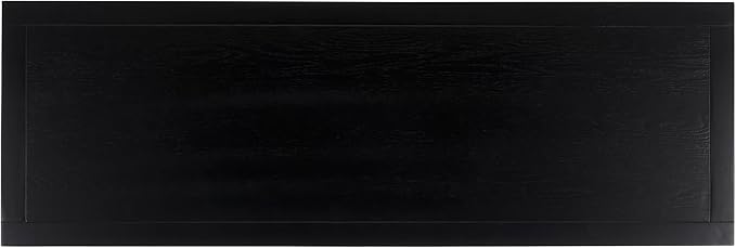 SAFAVIEH Home Collection Manelin Black/Antique Gold 3-Drawer Console Table for Living Room Foyer Bedroom Hallway Entryway Office