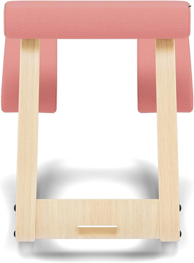 Varier Variable Natural/Pink Ergonomic Office Kneeling Chair – Active Sitting, Rocking Seat for Home, Study & Posture Support – 10 Year Quality Guarantee