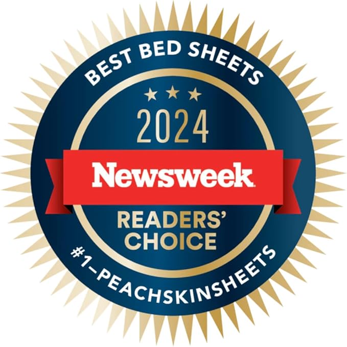 PeachSkinSheets The Real Teal Sheet Set - 1500tc Level of Softness - Extra Soft Cooling Sheets for Hot Sleepers and Night Sweats - Split Head King Size (36" Split)