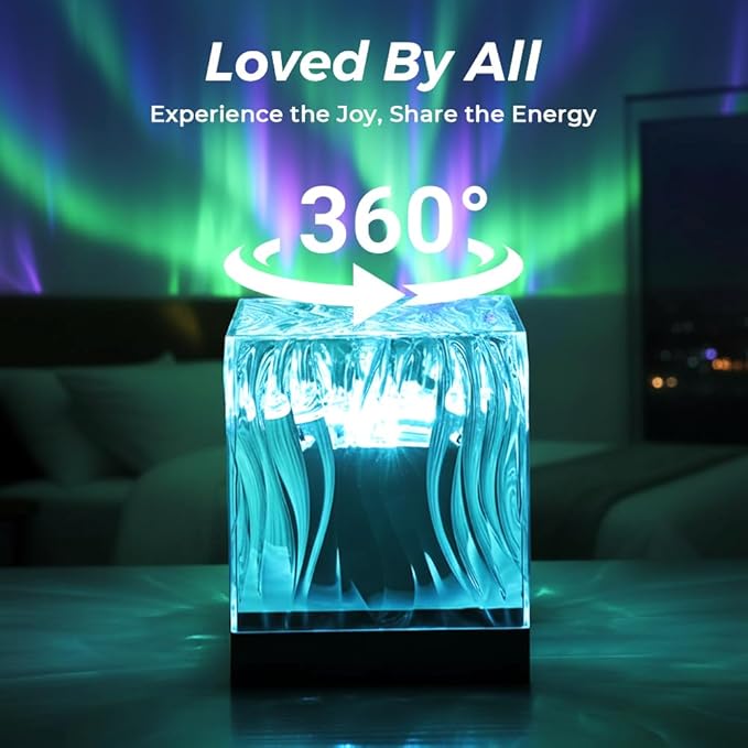 Northern Dreamscape Projector, 2026 New16 Color Aurora Light Projector, Mood Lighting for Bedroom, Perfect Christmas Gifts for Teens, Aurora Lamp for Decoration (Touch Version with Bluetooth Speaker)