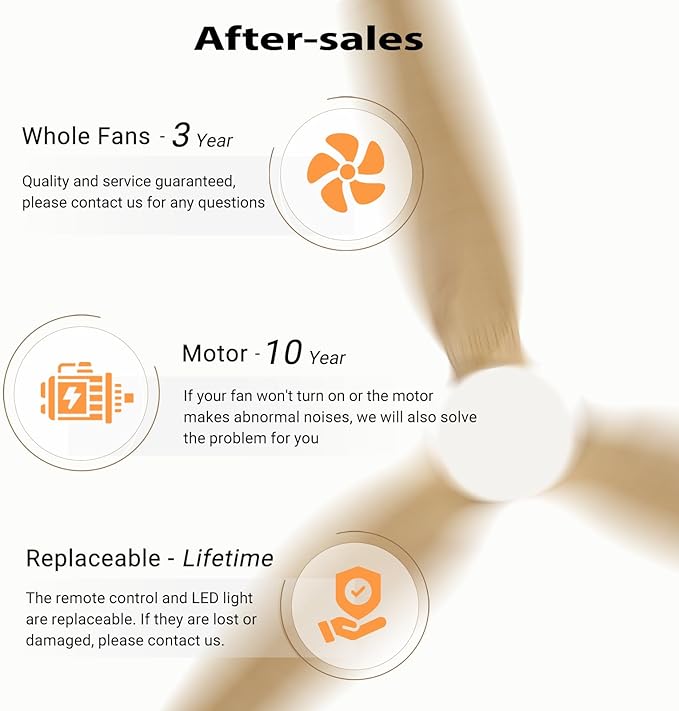 52" Ceiling Fan with Light - Low Profile Flush Mount Ceiling Fan, 6-Speed Remote Control, Solid Wood, Quiet Reversible DC Motor, Boho Style, for Bedroom, Living Room, Porch, Light Oak/Gold