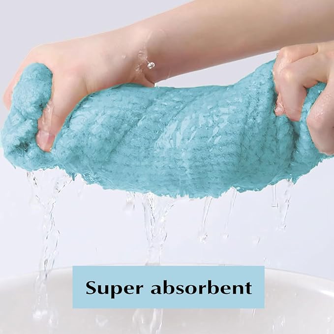 2-Pack Microfiber Bath Towels (27x54 Inches) - Ultra Soft & Quick Dry, 3X Absorbency, Lightweight for Gym, Yoga, Travel & Spa - Perfect for Home, Fitness & Post-Workout,(Bule)