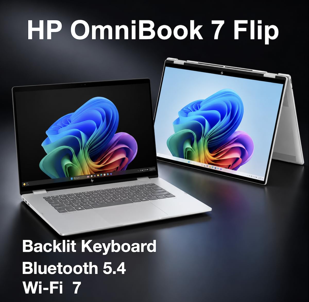 HP OmniBook 7 Flip 2-in-1 Laptop 16" Intel Ultra 7-258V, 32GB DDR5/1TB SSD