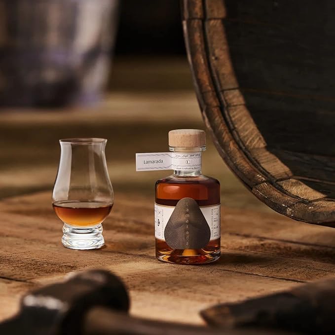 Whiskey glasses Set of 2 - Clear Shot Glasses Bar Set Snifter Glass, Tasting DOF Rocks Glasses Gift Set - Brandy Whisky Glass for Liquor, Scotch, Bourbon, Tequila, Gin, Tonic, Cognac, Vodka, Cocktail