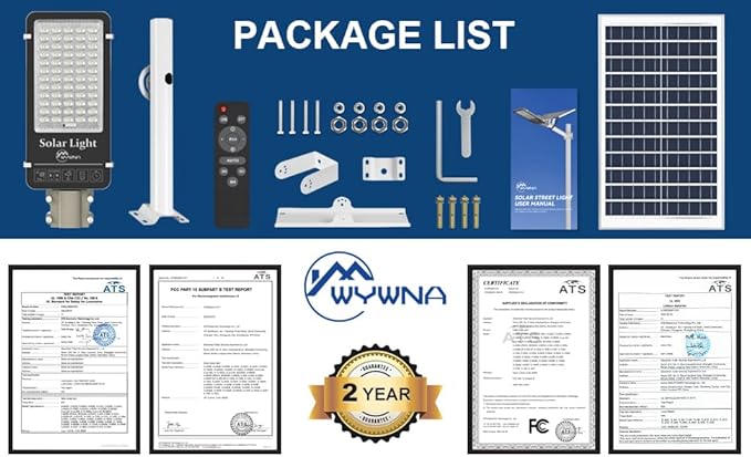 10000W Solar Street Lights Outdoor - 6500K Parking Lot Lights Commercial Dusk to Dawn, Heavy Duty Split Type LED Solar Street Light Remote Control, Street Light for Yard/Driveway