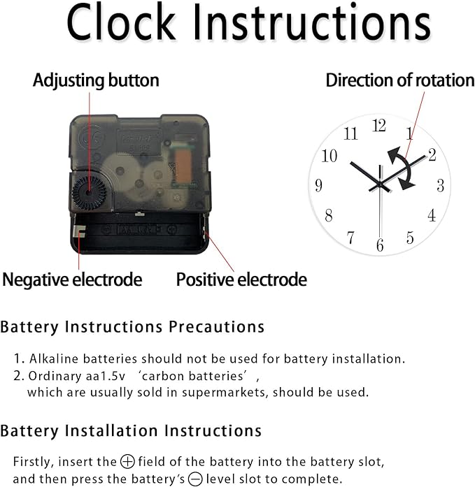 Blue Coastal Wall Clocks Battery Operated 16 Inch Glass Wall Clock Silent Beach Round Large Wall Clock for Living Room