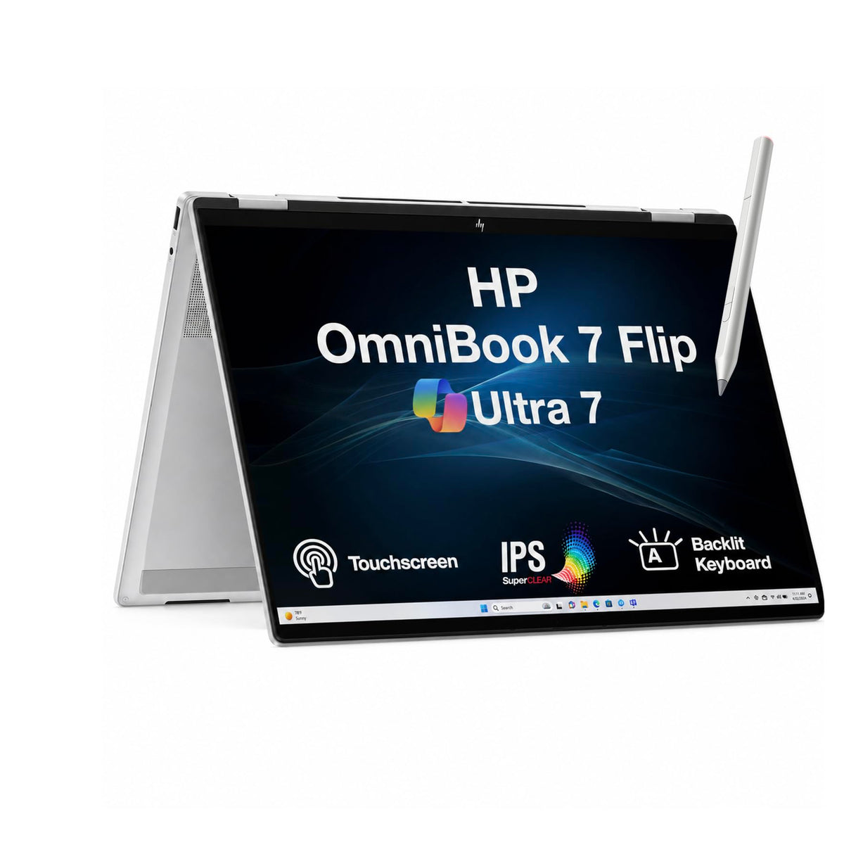 HP OmniBook 7 Flip 2-in-1 Laptop 16" Intel Ultra 7-258V, 32GB DDR5/1TB SSD