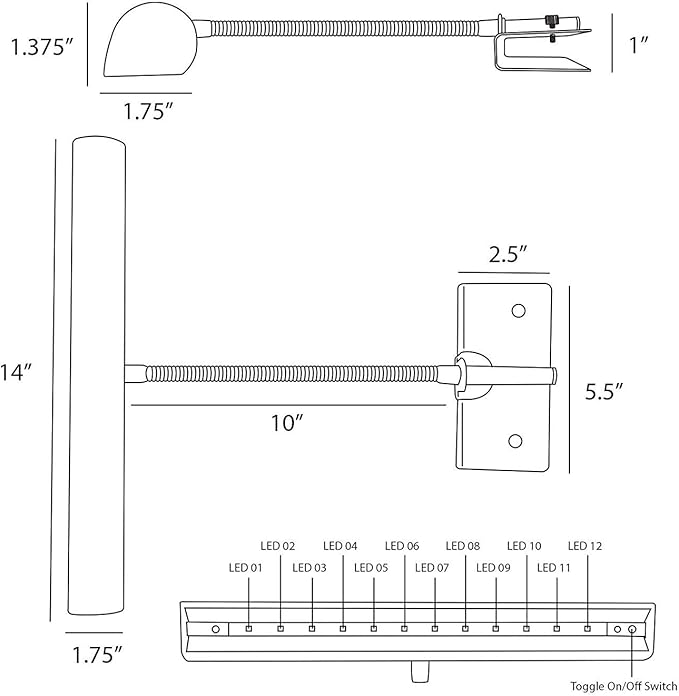 Cocoweb GPLED14 Parent Variation (Battery Operated)