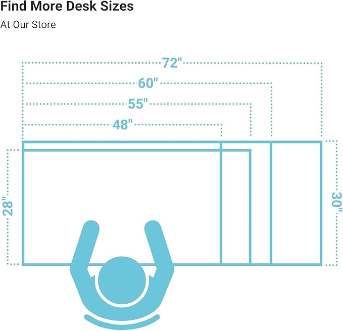 Progressive Desk Standing Desk 60x30. Dual Motor, 3 Stages Height Adjustable Stand up desks for Home Office, 60 inch -Grey Oak, Black Frame